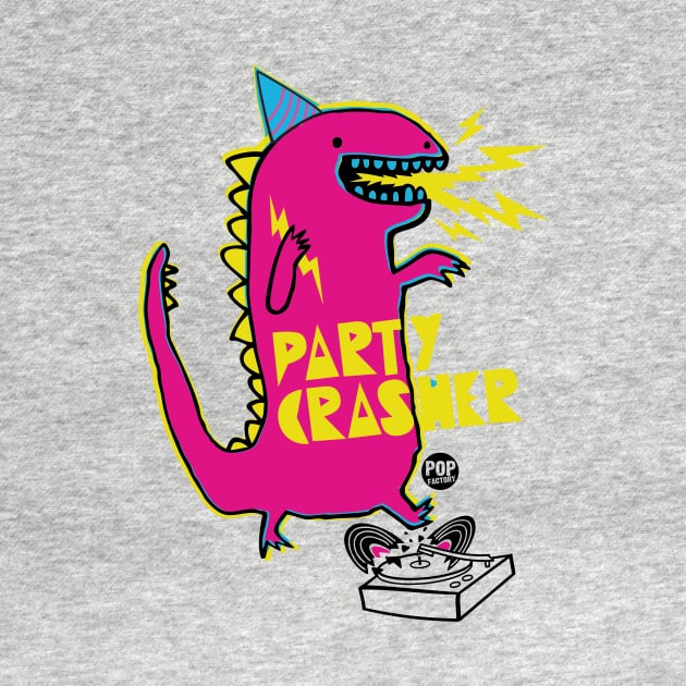 PARTY CRASHER by toddgoldmanart